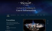 Enchant full web design image