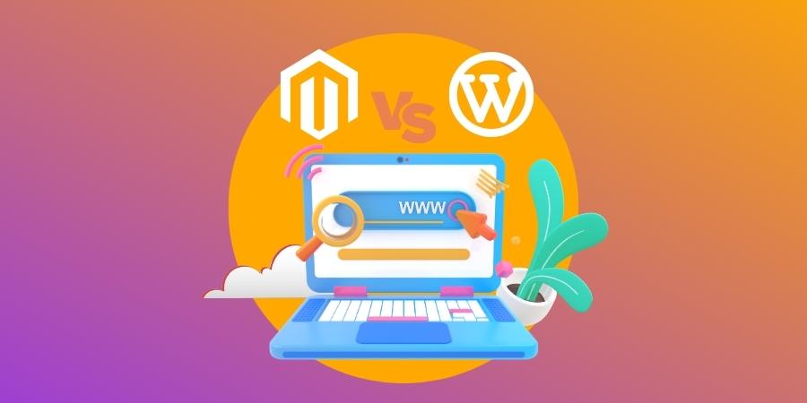 Magento vs. WordPress hero image