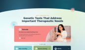 SNP Therapeutics full web design image