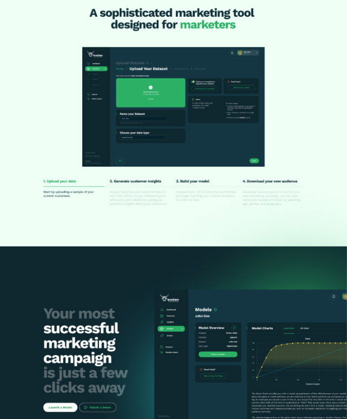 Wodwo full web design image