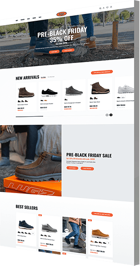 Adobe commerce pwa development for Lugz