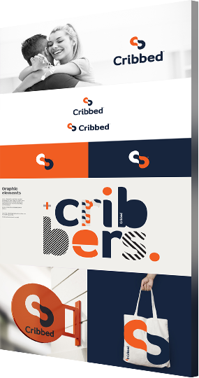 Branding visuals created for Cribbed