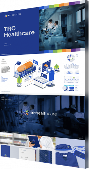 TRC Healthcare illustrations and graphic designs