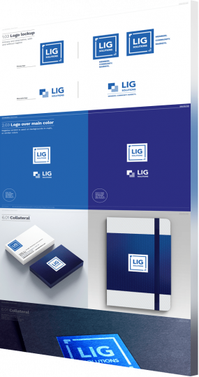 Brand book for LIG Solutions