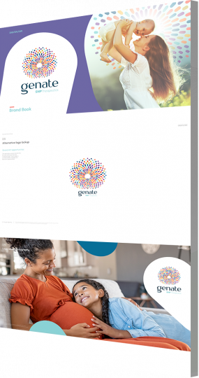 New York logo design services featured example Genate